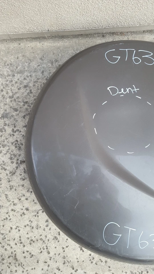 Toyota RAV4 RAV-4 2006-2012 cubierta de neumático de rueda de repuesto OEM GT637 Foto 2 de 4