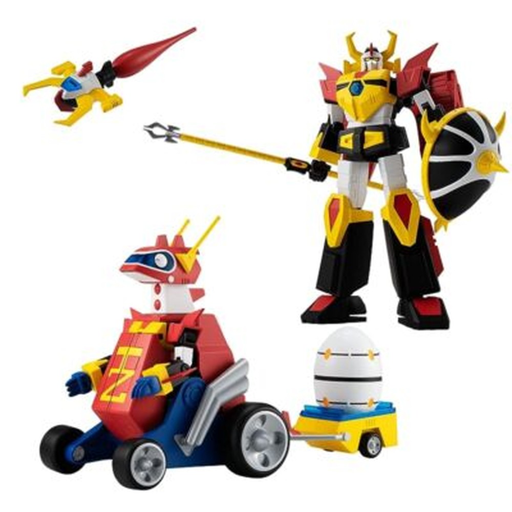 BANDAI SMP SHOKUGAN MODELING PROJECT Ippatsuman GYAKUTEN-OH TOCKYU ZAURUS SET