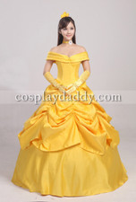 Vestido de Bella Disfraz de Bella de La Bella y la Bestia Cosplay Disfraz