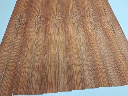 Rosewood Veneer - 12 NATURAL WOOD SHEETS - 750mm x 55mm - Picture 6 of 7