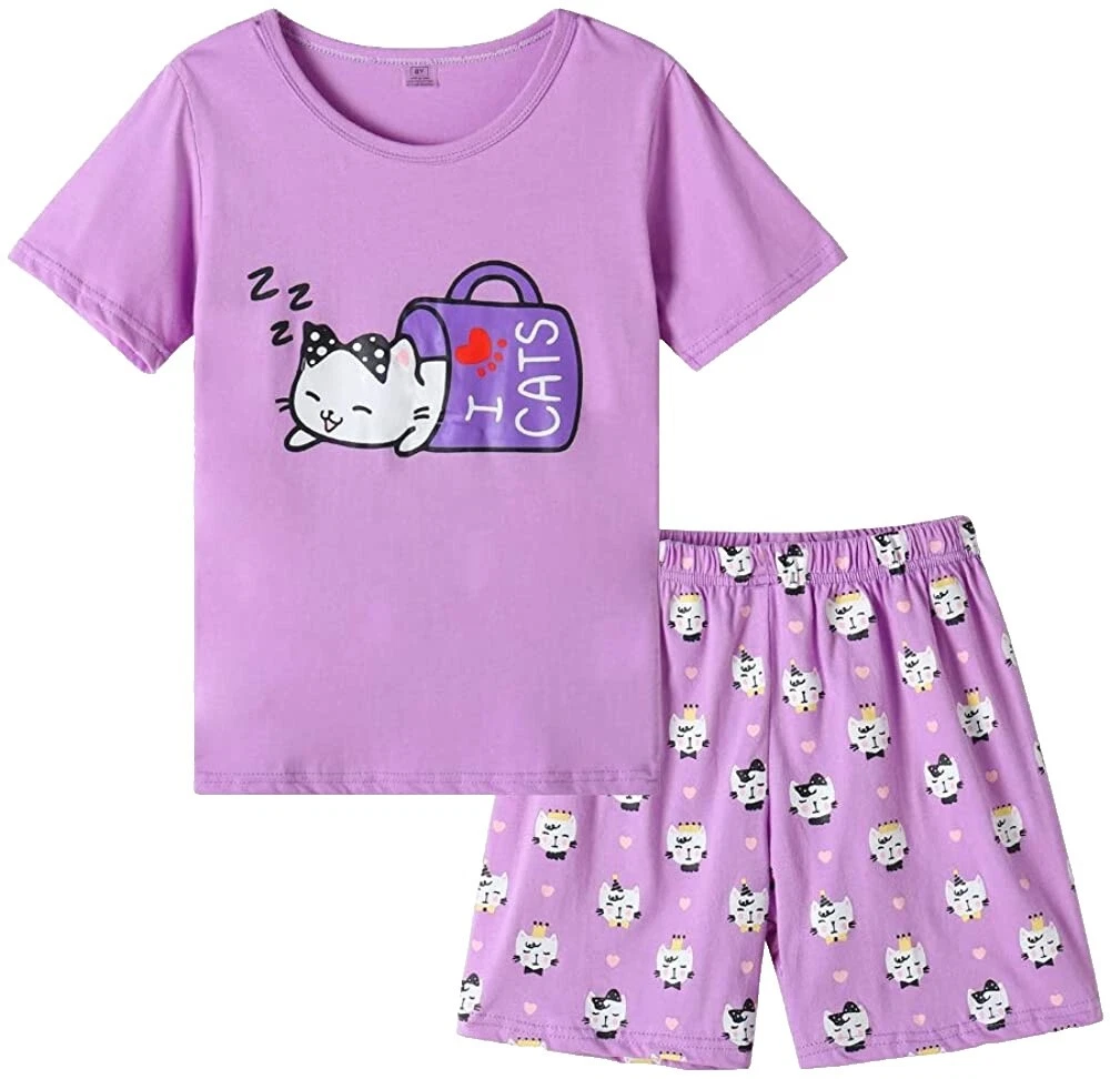 Cat Cotton Sleepwear & Robes for Women