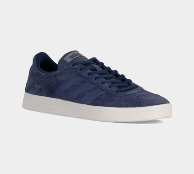 adidas vl court suede trainers blue