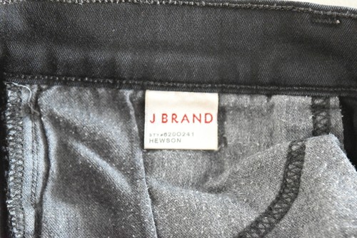 J Brand Hewson Womens Jeans Size 24 Blue Dark Wash Cropped Skinny Denim Cotton - Picture 6 of 7