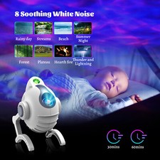 Projector Galaxy Starry Sky Night Light Ocean Star Party Speaker LED Lamp Remote