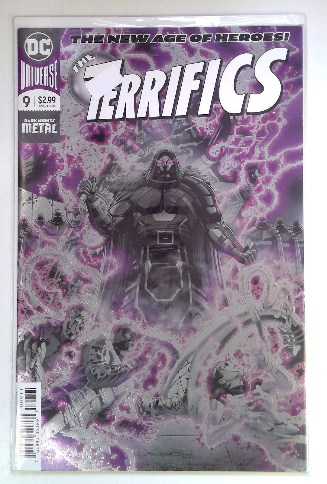 The Terrifics #9 DC Comics (2018) VF+ Foil Cover 1st Print Comic Book