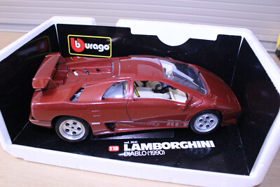 Bburago 1:18 Scale Lamborghini Diablo (1990) Model | eBay
