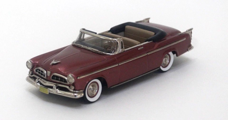 Brooklin 183X 1955 克莱斯勒温莎可转换 1: 43 红宝石红色限量版 250 2014 年 — 第 3/4 张图片