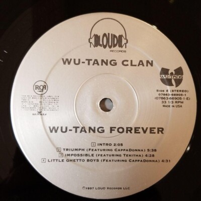 Wu-Tang Clan - Wu-Tang Forever 4LP レコード Wu-Tang Clan - Wu-Tang Forever (4 LP) - Muziker