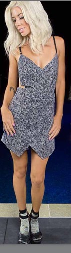 Jetpilot Heartbreaker Romper Jumpsuit Playsuit Size 8 - Foto 1 di 2