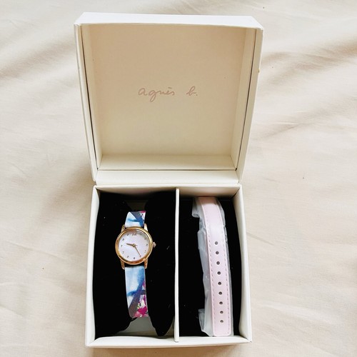 Raro Orologio Agnes B Edizione Limitata Donna Perla Oro Rosa Regalo San Valentino - Foto 2 di 13