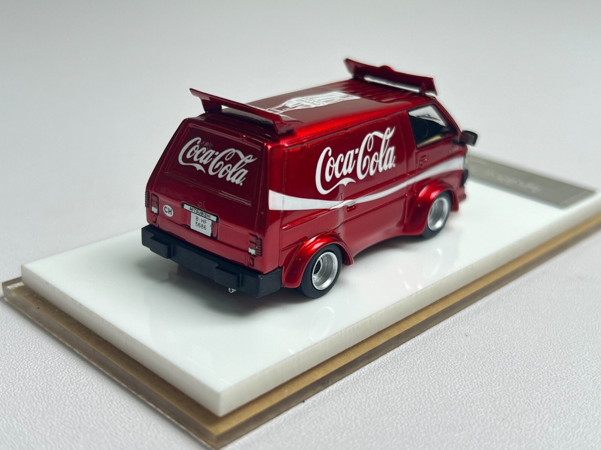 1/64 MJ MODEL 三菱 デリカ コカ・コーラ バン CocaCola 【公式通販】