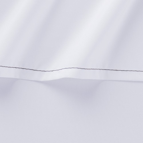 Microfiber Flat Bed Sheets (6 Pack), Color and Size Options, Color Coded Hem - Picture 17 of 45