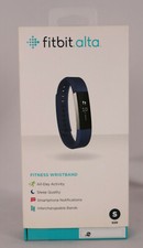 Fitbit alta Stainless Steel Health Step Tracker Black Size Small NOB