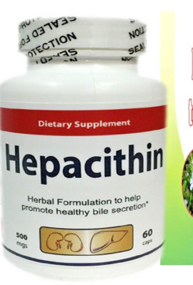 Hepacitin Natural Liver Gallbladder Cleanser Detox support Supplement Liver deto