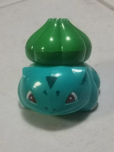 Vintage 1999 Nintendo Pokemon Bulbasaur Pencil Sharpener Toy Island