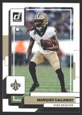 Marquez Callaway #243 2022 Donruss New Orleans Saints