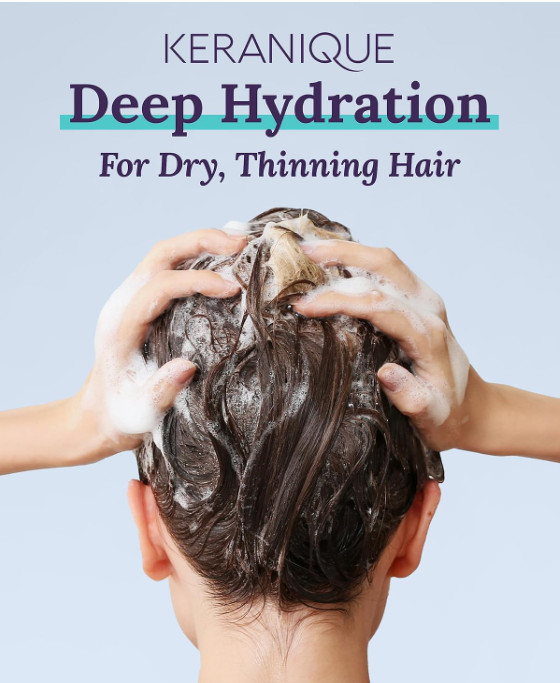 Keranique Deep Hydration Follicle Strengthening Shampoo & Conditioner Set 8FL OZ