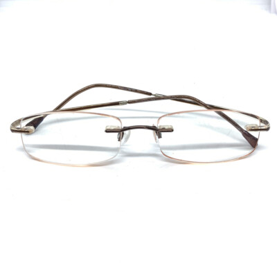 Zyloware Invincilites Gamma 183 Eyeglasses Frames Brown Flexible Lightweight T17