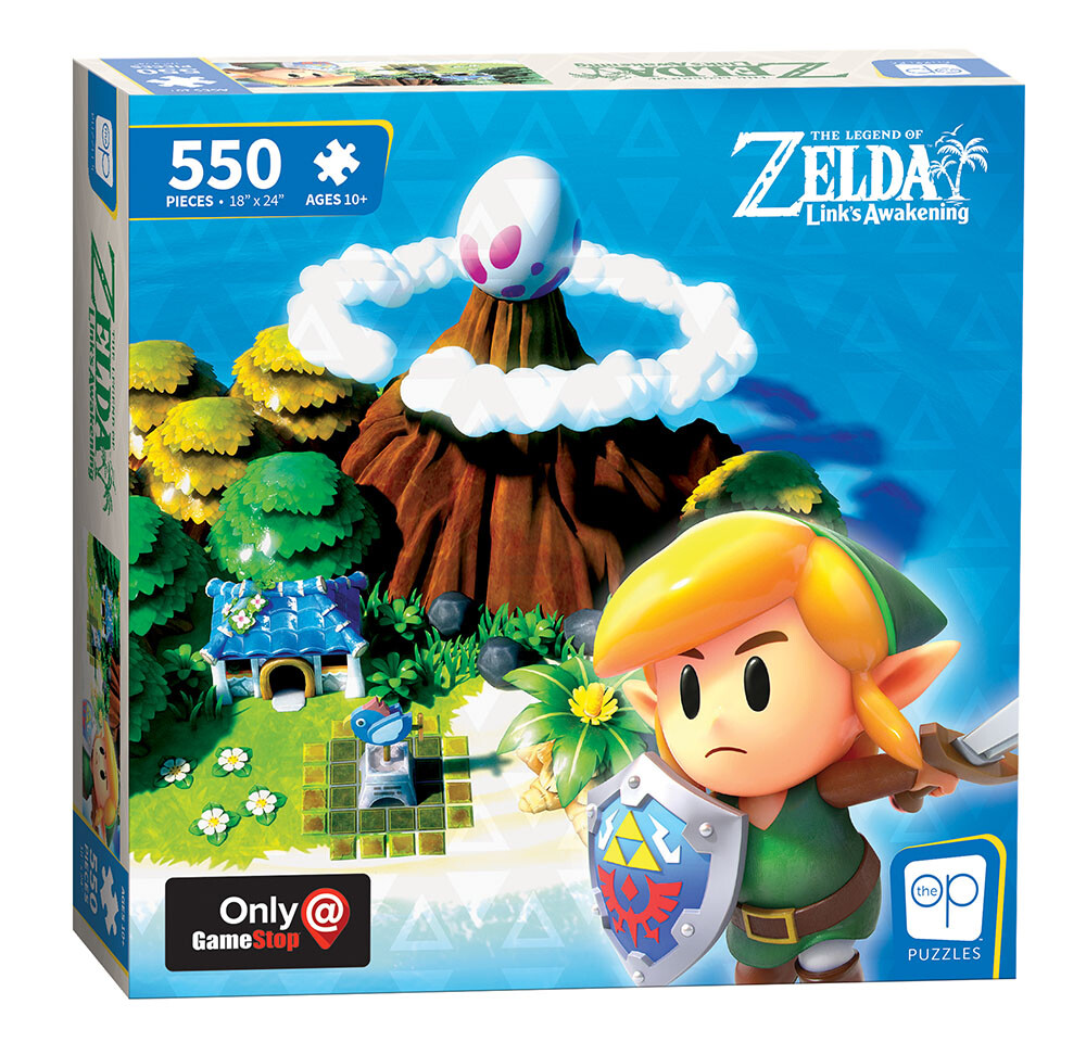 USAopoly Legend of Zelda Link's Awakening 550 Piece GameStop