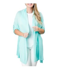 Ari Bamboo Shawl Wrap Aruba Blue New 3214