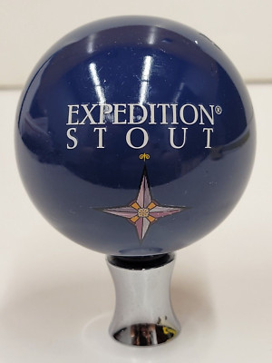 Expedition Stout Beer Tap Handle Top Ball Knob ONLY 3 1/4'' H READ DESCRIPTION
