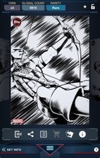 Topps Marvel Collect 2021 Topps Weekly Original Art Series 1 B&W - Hawkeye