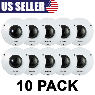 2MP HD TVI 3.6mm Outdoor Security Camera IR Vandal Dome CCTV AV21-0CHR 10 Pack