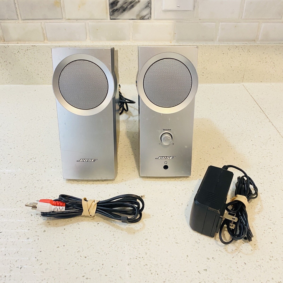 BOSE Companion Series I Multimedia Speaker System Speakers TESTED  WORKING