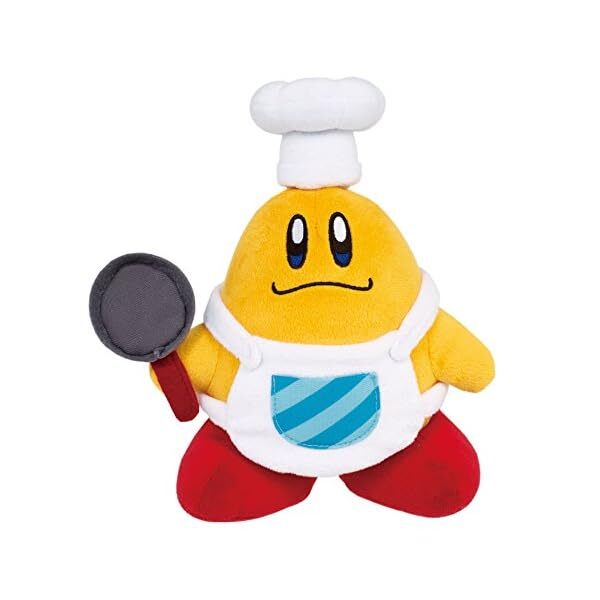 Kirby ALL STAR COLLECTION Chef Kawasaki Plush Doll Stuffed Toy S 20cm KP06 JP