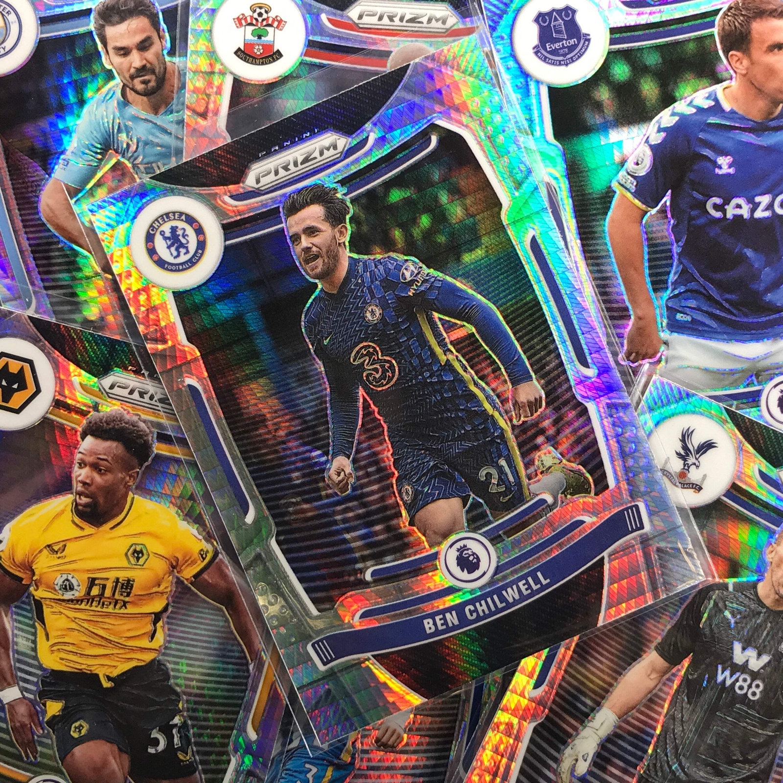 2021-22 Prizm EPL MICHAEL OLISE Rookie Hyper #296