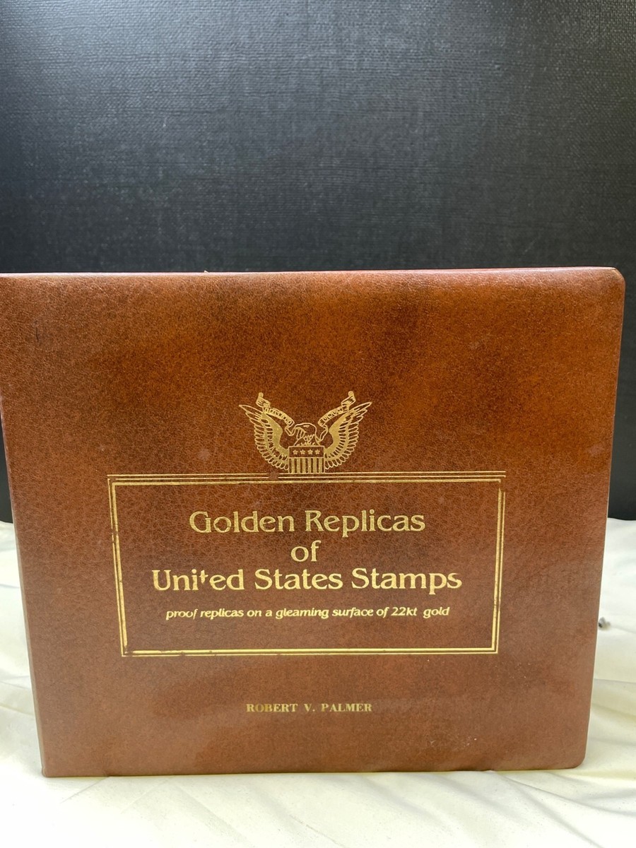 Golden Replicas of the United States Stamps 22kt gold 1980 1981