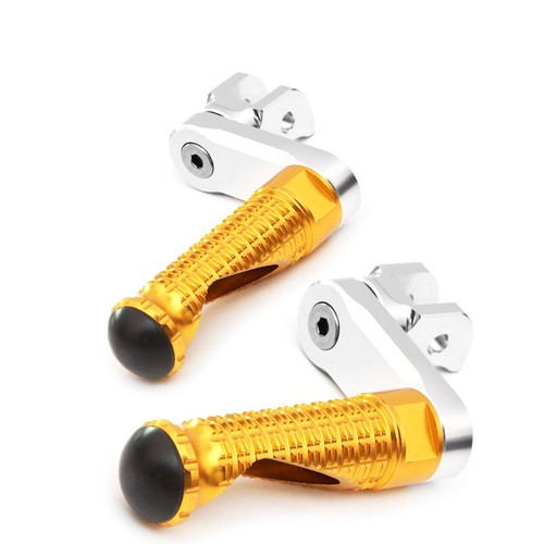 Gold Gold MPRO Front 40mm Lowering Foot Pegs For Multistrada 1260 /S 18 19 20 - Foto 3 di 7