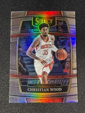 2021-22 Select CHRISTIAN WOOD Houston Rockets Concourse #61 Silver Prizm - MINT!