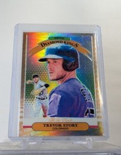 2019 Panini Optic Trevor Story We the People Refractor /76 Rockies #27