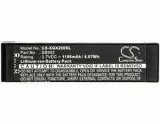 4.07Wh Battery For SHURE GLX-D Digital Wireless Systems,GLXD1,GLXD2,MXW2,SB902