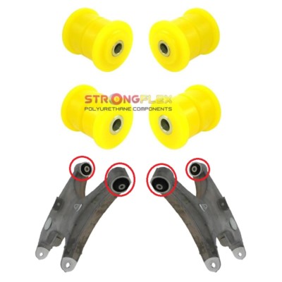 Strongflex Busches Hintere Untere Querlenker Links Rechts Für BMW 6 E63 E64 Gelb