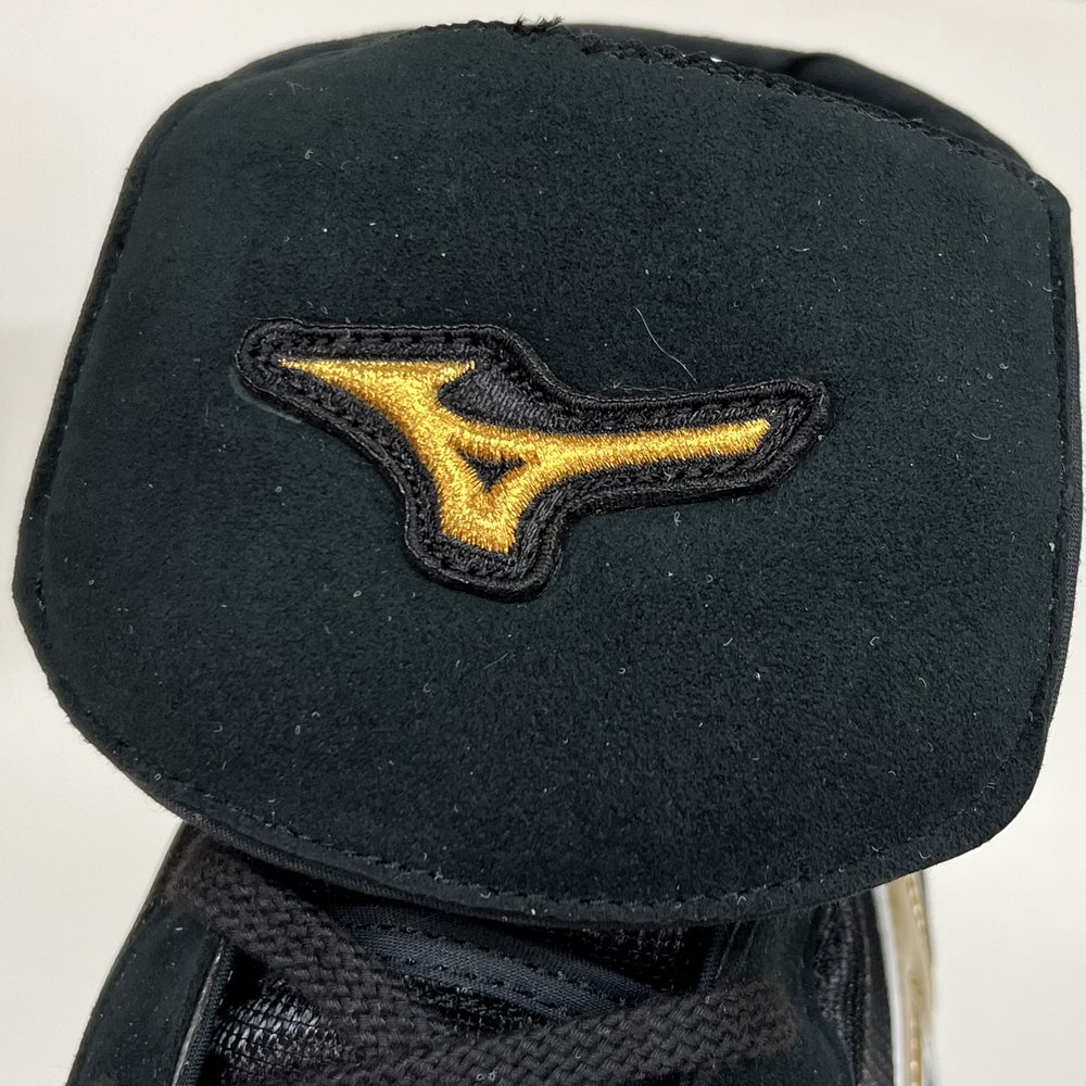 Mizuno Short Boxing Shoes BM502 Easy Spectra Black×Gold×White 24