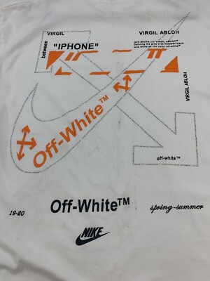 Off White Virgil Abloh 19-20 Spring-Summer Size M | eBay