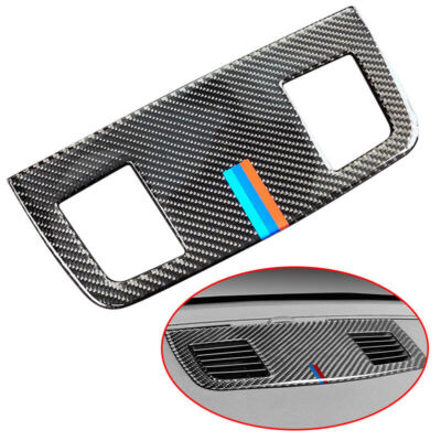 Carbon Fiber M-Type Interior Air Vent Outlet Cover Trim for BMW 3 Series E90 E92