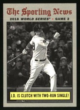 J.D. Is Clutch With Two-Run Single 2019 Topps Heritage #306 BASEBALL Card