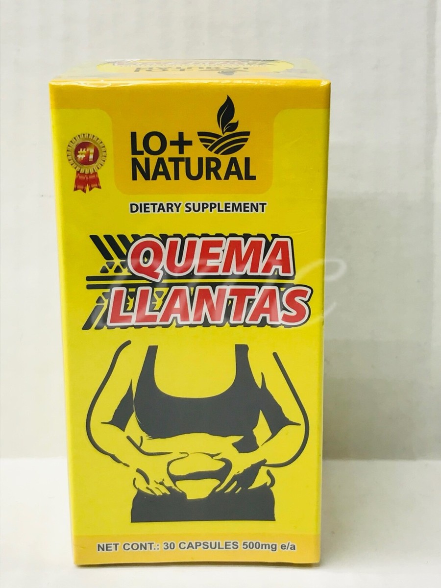 LO+ NATURAL Quema llantas with day gel set 30 caps 500mg hot gel