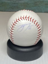 Tj McFarland t.j. signed baseball autographed ball Baltimore Orioles Oakland A’s