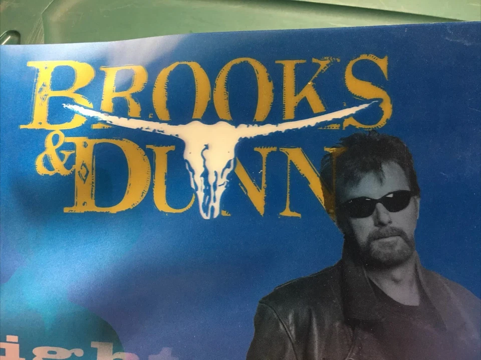 1999 Brooks & Dunn Tight Rope Advance Promo CD Plastic Cardboard Cover Rare!!!!! Foto 3 de 4