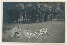 Foto Russland-Feldzug  Soldaten beim Sonnenbad 2.WK (Q794)