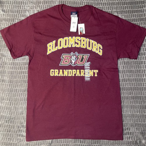 Bloomsburg University Großeltern Neu mit Etikett Kurzarm Shirt College Unisex Größe M - Bild 1 von 5