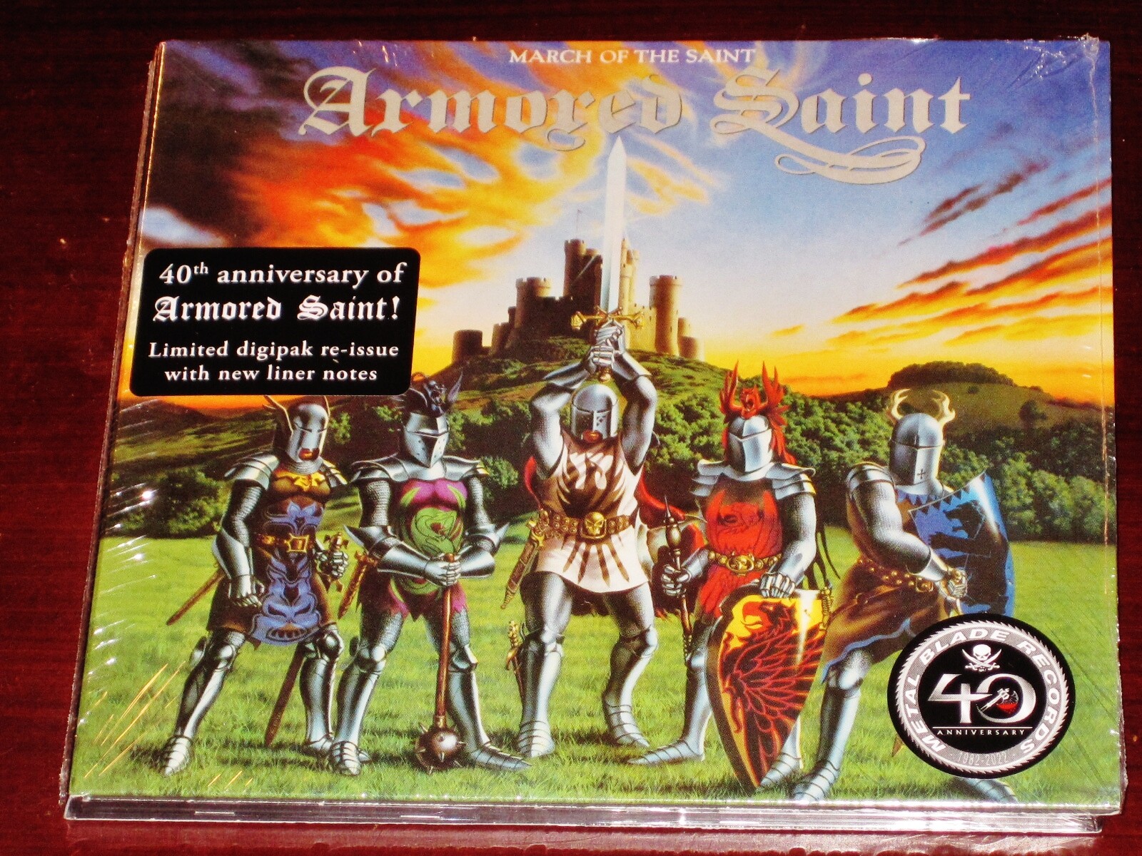 Armored Saint: March Of The Saint - Limited Edition CD 2022 Reissue Digipak NEW
