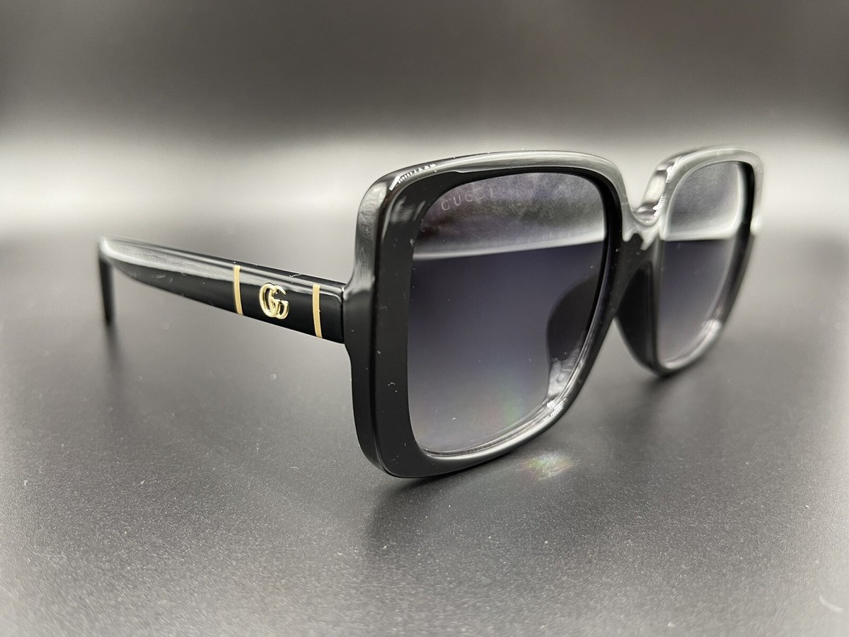 New GUCCI GG0632S 001 Black Frame Gradient Lens 56-20  display picture 2