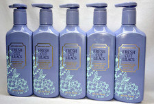5 Fresh Cut Lilacs Cleansing Gel Hand Soap Bath Body Works 8 Oz