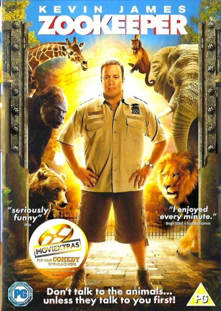 Zookeeper DVD (2011) Donnie Wahlberg FREE SHIPPING