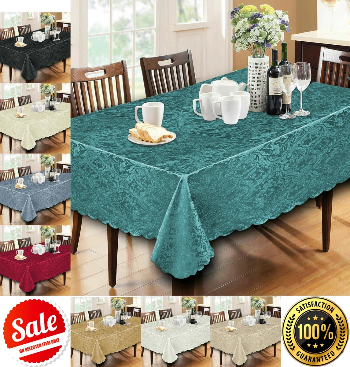 Round best sale table runner